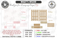 A-Frame Welcome Signs Laser Cut Bundle | Porch Signs SVG Product Image 4