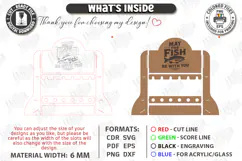Fishing Rod Rack Laser Cut | Father's Day | Rack Stand SVG Product Image 3