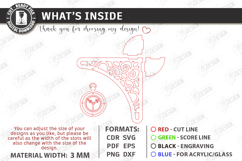 Decorative Bookshelf Corner Brackets Laser Cut | Home Decor Product Image 2