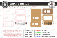 Cribbage Board Game Laser Cut | Wilderness Adventure | Games Product Image 2