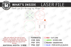 Wooden Toy Slingshot Target Laser Cut | Kids Outdoor Games Product Image 3