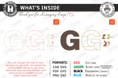 Wooden Letter Bookshelf Laser Cut | Wall Shelf | Home Decor Product Image 2