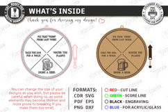 Dad Chore Wheel Laser Cut Bundle | Chore and Beer Reward Product Image 14