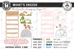 Kids Night Light Laser Cut Bundle| 3D Bedroom Table Lamp SVG Product Image 9