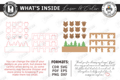 Family Key Holder Laser Cut | Decorative Wall Key Organizer Product Image 9