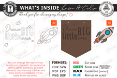 Nursery Wall Decor Laser Cut | Kids Room Sign | Wood Banner Product Image 2