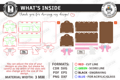 Personalized Easter Baskets Laser Cut Bundle | Easter Bunny Product Image 10