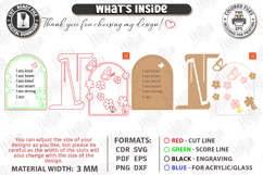 Daily Affirmations for Kids Laser Cut | Motivational SVG Product Image 2