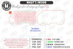 Puzzle Sample Laser Cut Bundle| Modern Puzzle |Family SVG Product Image 15