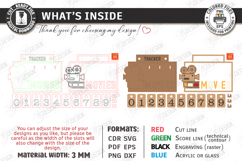 Movie Trackers Laser Cut Bundle | Movies Watched Counter SVG Product Image 10