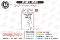 Pet Hair Roller Holder Laser Cut|Lint Roller|Wall Signs SVG Product Image 3