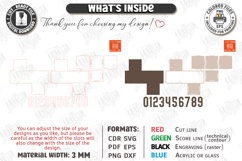 Modern House Number Signs Laser Cut Bundle | Address Plaque Product Image 15