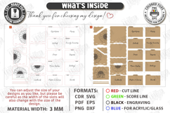 Recipe Boxes Laser Cut Bundle | Boxes with Recipe Cards SVG Product Image 10