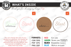 Motivational Wall Sign Laser Cut Bundle | Inspirational SVG Product Image 10