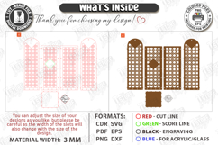 Wine Bottle Gift Boxes Laser Cut Bundle | Wine Bottle Holder Product Image 10