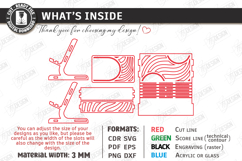 Business Card Holders Laser Cut Bundle|Office Accessory SVG Product Image 5