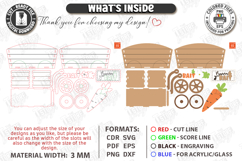 Easter Box and Crate Laser Cut | Bunny Bait | Easter Basket Product Image 3