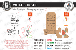 Funny Bookmark Laser Cut | Page Marker | Engraved | Ogre SVG Product Image 3