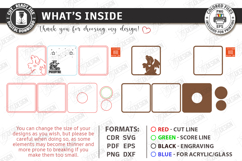 Personalized Pet Memorial Keepsake Box Laser Cut | Home Pets Product Image 3