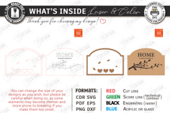 Family Name Sign Laser Cut | Mother's Day Gift Idea | CNC Product Image 3