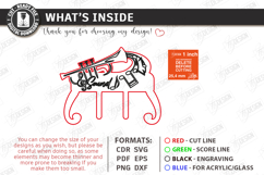 Music Page Clip Laser Cut | Music Note Page Holder SVG | CNC Product Image 3