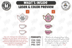 Family Keychains Laser Cut Bundle| Key Rings |Family SVG Product Image 20