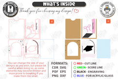 Graduation Mini Photo Frame Laser Cut Bundle | Class of 2026 Product Image 10