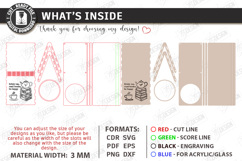 Book Display Stand with Coaster Laser Cut Bundle | CNC Files Product Image 11