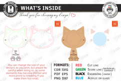 Affirmation Mirror Frames Laser Cut Bundle | Wall Frames SVG Product Image 5