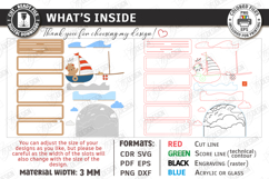 Kids Night Light Stand Laser Cut | 3D Bedroom Table Lamp SVG Product Image 3