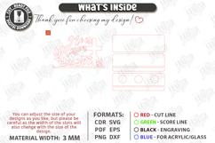 Easter Candle Holder Laser Cut | He Is Risen SVG | Christian Product Image 3