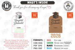 Graduation Bracelet Holder Laser Cut Bundle | Grad 2026 |CNC Product Image 19