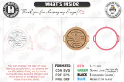 Mom Chore Wheel Laser Cut | Chore Chart | Mom Life SVG | CNC Product Image 3