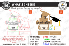 Personalized Kids Graduation Award Laser Cut | Grad 2026 SVG Product Image 3