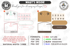 Fishing Log Trackers Laser Cut Bundle | Father's Day Gift Product Image 15