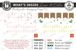 Baby Name Banner Laser Cut Bundle | Kids Room Wall Garland Product Image 5