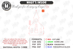 Christmas Village Laser Cut|Christmas Tree Skirt|Home Decor Product Image 3