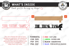 Bathroom Door Corner Laser Cut Bundle|Office Funny Wall Sign Product Image 5