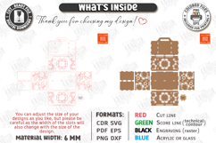 Cleaning Caddy Organizer Laser Cut | Wooden Storage Box SVG Product Image 3