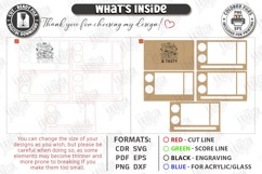 Fast Food Serving Trays Laser Cut Bundle | Serving Board SVG Product Image 10
