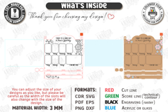 Weekly Wall Planner Laser Cut | Nursery Decor | Kids Laser Product Image 3