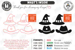 Funny Photo Magnet Laser Cut | Fridge Magnets | Hats SVG Product Image 3