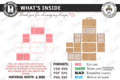 Cleaning Caddy Organizer Laser Cut | Wooden Storage Box SVG Product Image 4