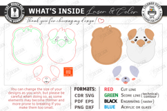 Personalized Backpack Tags Laser Cut Bundle | Name Charm SVG Product Image 21