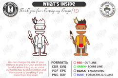 Clothespin Puppets Laser Cut | Moving Mouth DIY Toy Designs Product Image 3