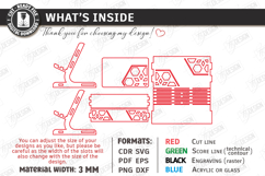 Business Card Holder Laser Cut |Office Accessory| Card Stand Product Image 3