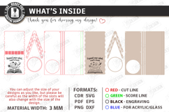 Book Display Stand with Coaster Laser Cut Bundle | CNC Files Product Image 12