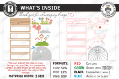 Kids Night Light Stand Laser Cut | 3D Bedroom Table Lamp SVG Product Image 3