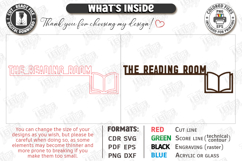 Bathroom Door Corner Laser Cut |Funny SVG| Wall Decor Laser Product Image 2