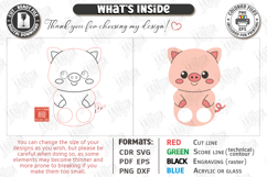 Animal Finger Puppet Laser Cut Bundle|Kids Toy|Cartoon Style Product Image 11